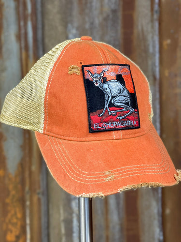 Chupacabra Hat Angry Minnow Vintage